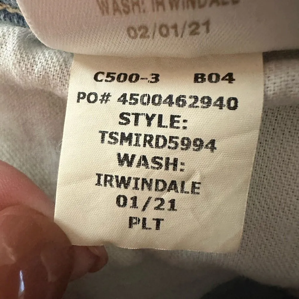 JOE'S Jeans High Rise Straight Ankle Jeans Women's 30 Irwindale Light Wash‎ NWT - Image 6