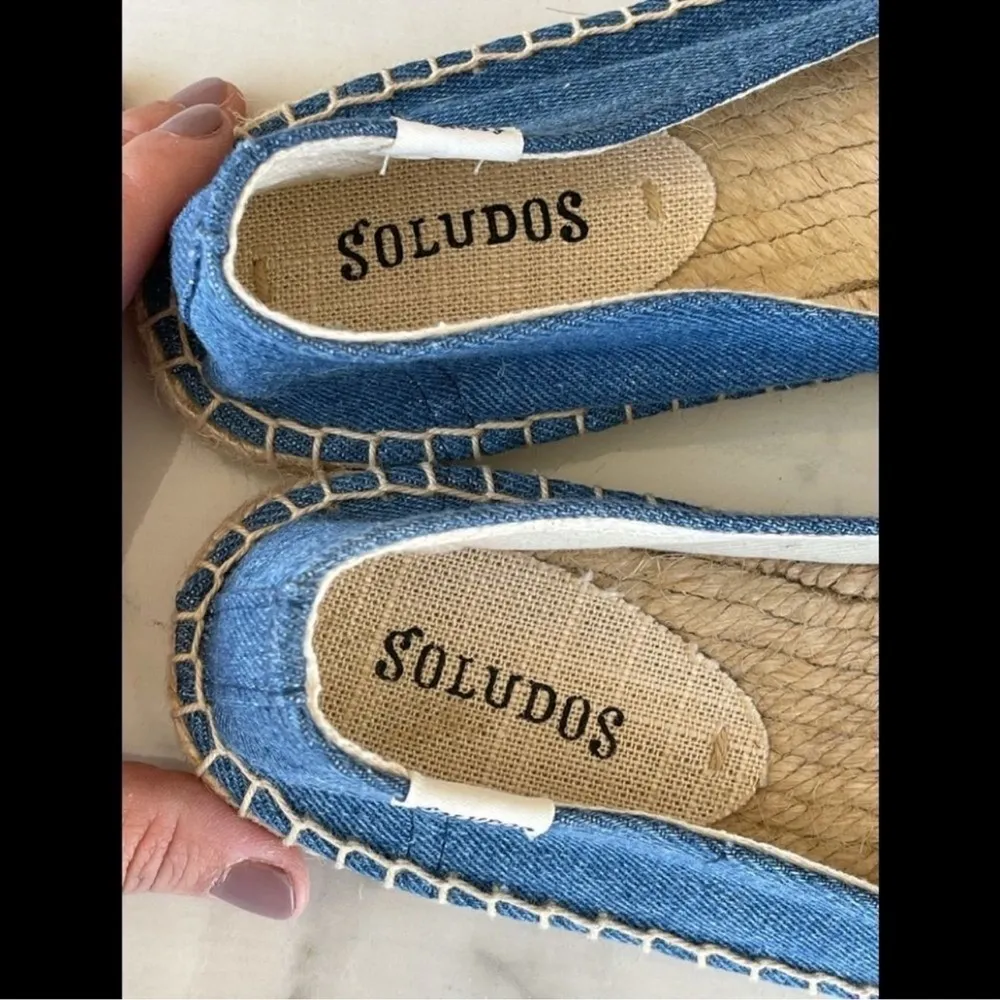 Soludos PINEAPPLES DENIM BLUE 9 - Image 3