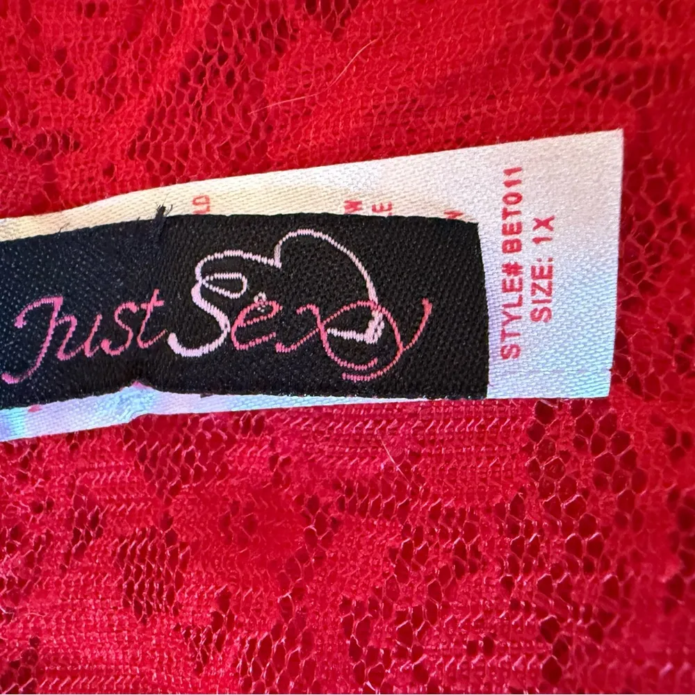 Lingerie Red Size 1X - Image 4