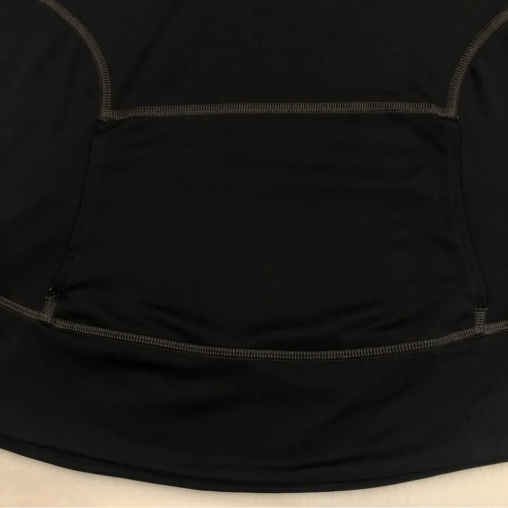 Under Armour Green Heatgear Semi-Fitted Black Compression Hoodie Women’s Size M. - Image 3