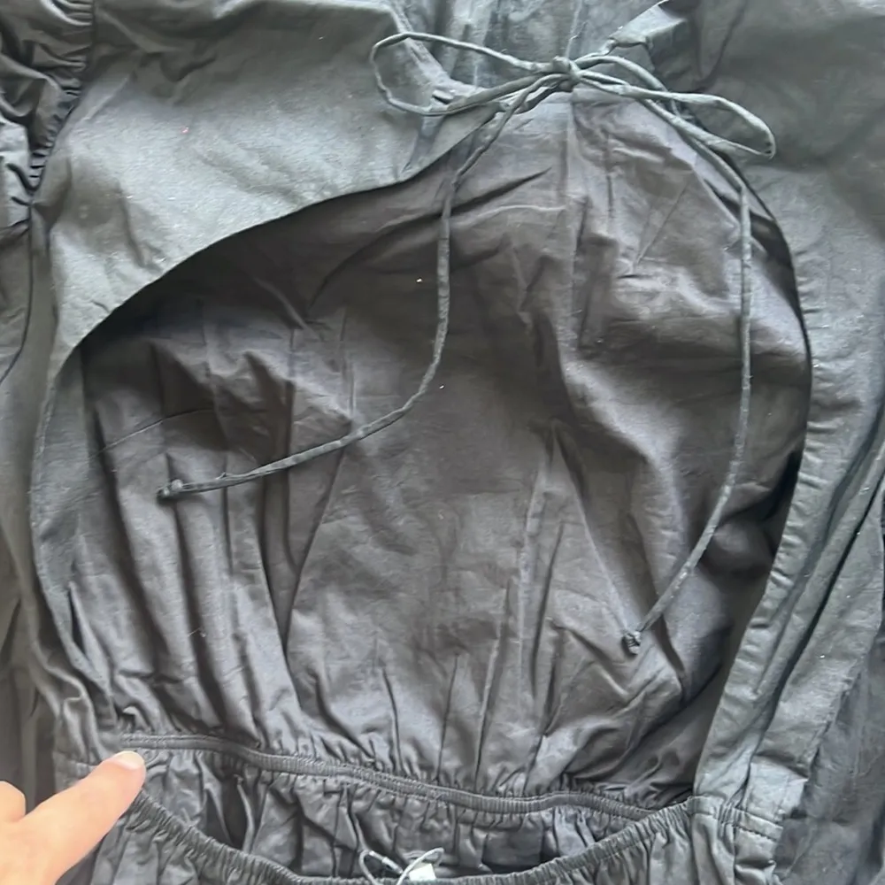 NIA open back maxi dress Black Size M - Image 7