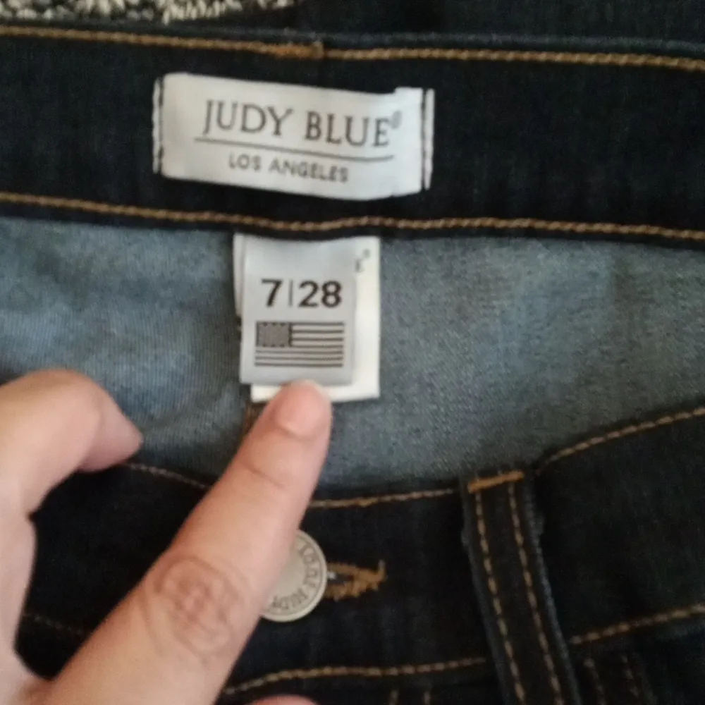 Judy Blue Memphis Hi Waisted Flare Bell Bottom 70s Inspire Womems Jeans 28 - Image 6