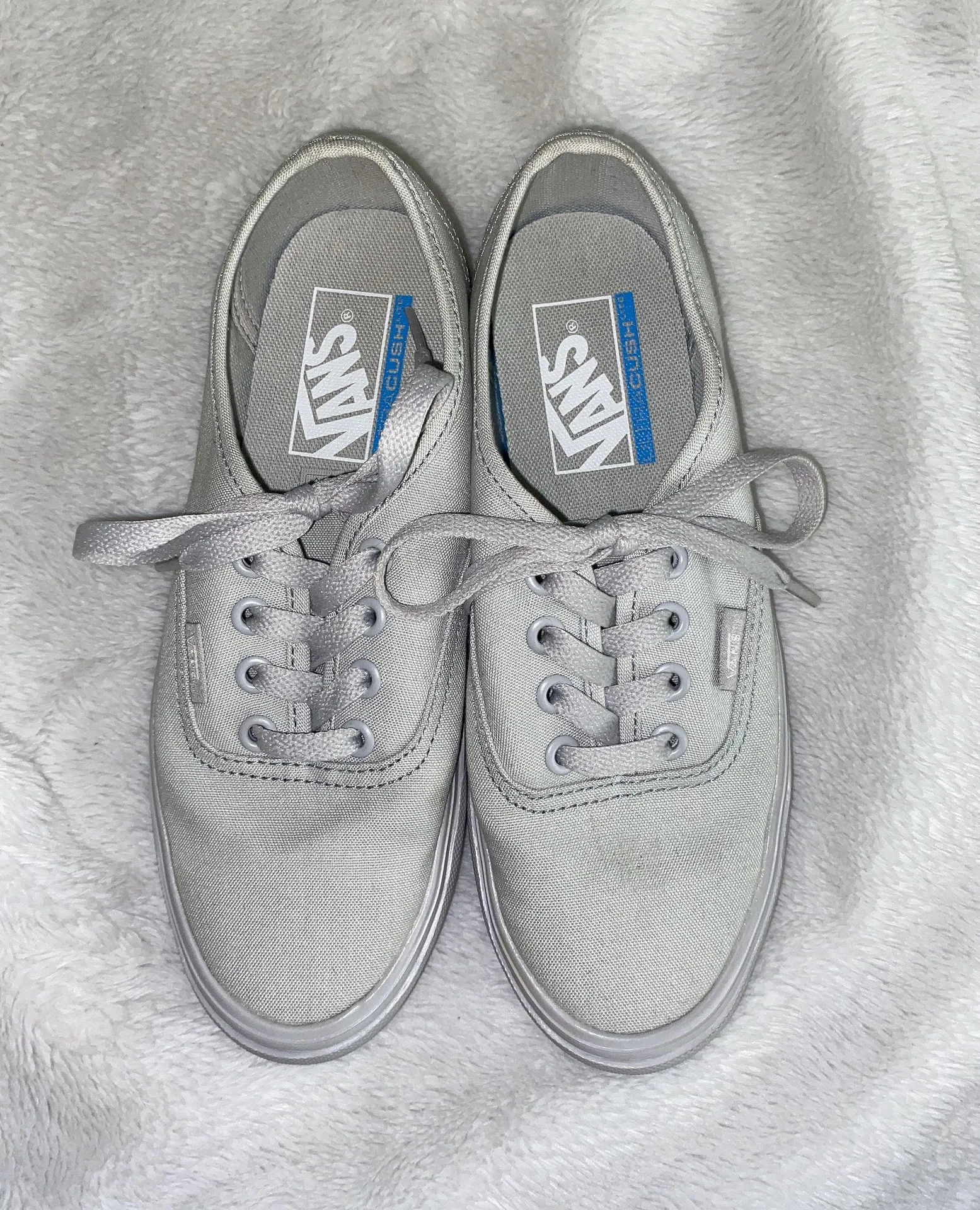 Vans Authentic Lite Mono Dawn Blue Shoes - Image 2