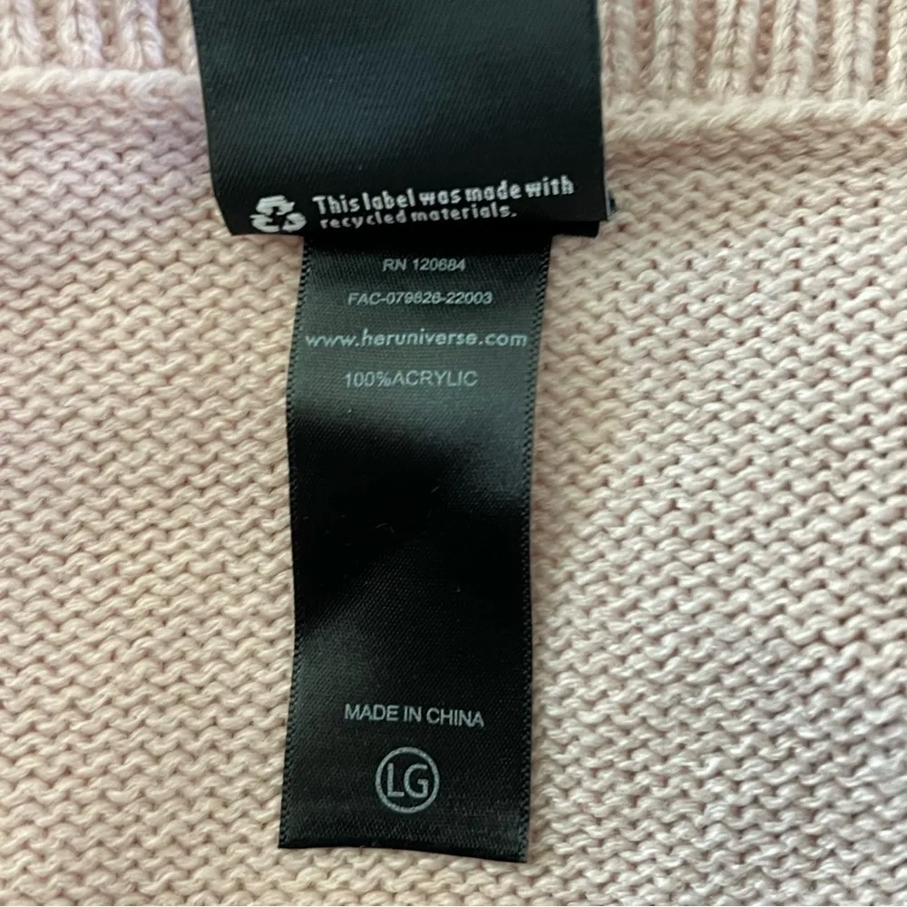 Studio Ghibli Kiki's Delivery Service Jiji & Lily Girls Knit Cami, pink, L - Image 8