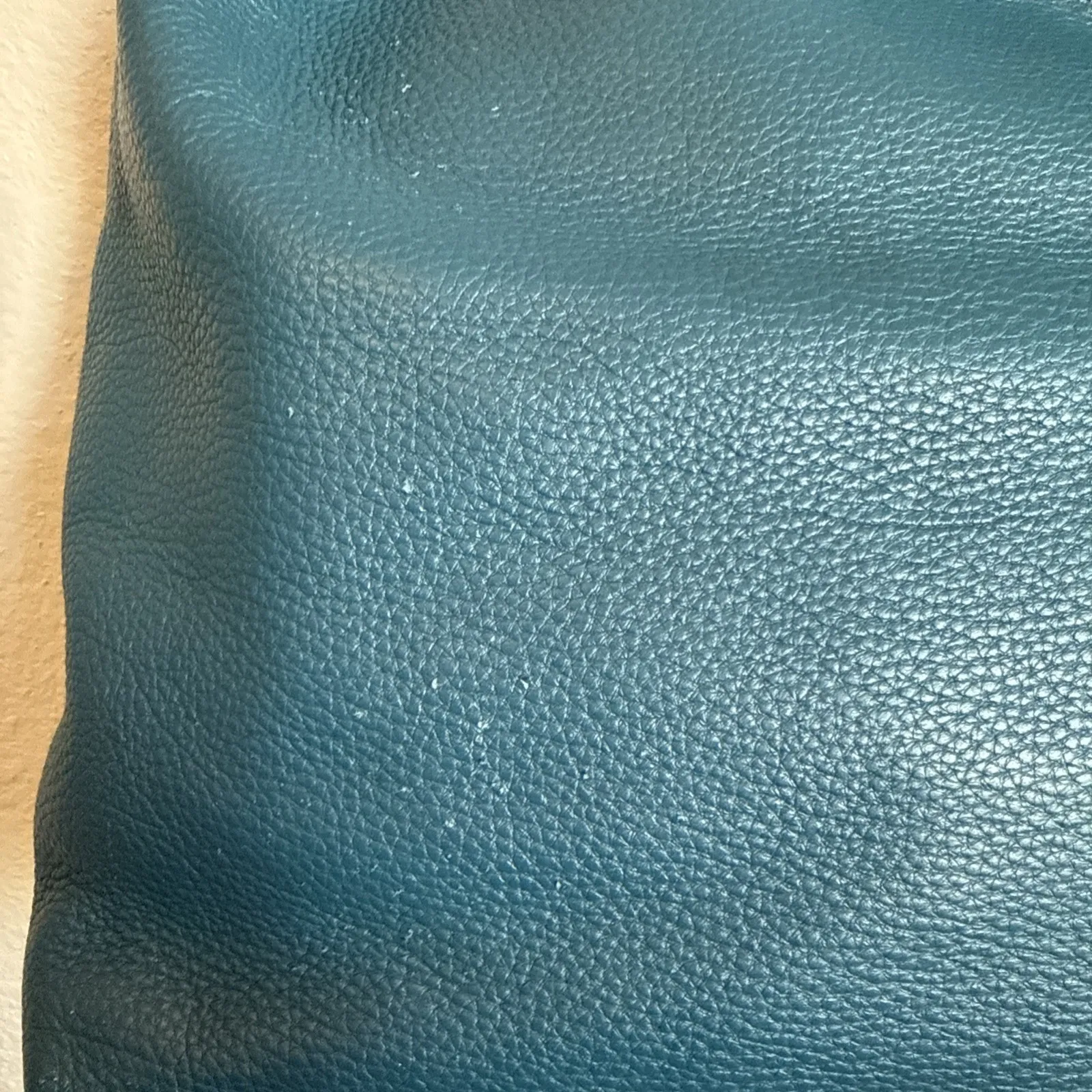 Michael Kors Evie Large Pebbled Leather Hobo Bag Silver Tone Hardware-READ - Image 7