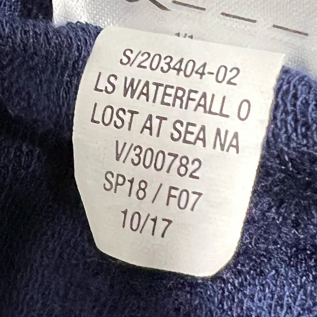 Old Navy Blue Waterfall Cardigan - Size XS - VGUC - Image 4