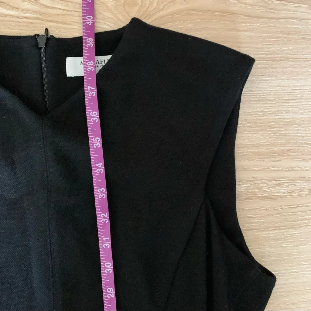 MM. Lafleur 12 Maggie Sheath Dress Textured Ponte Black Office Career Business - Image 11