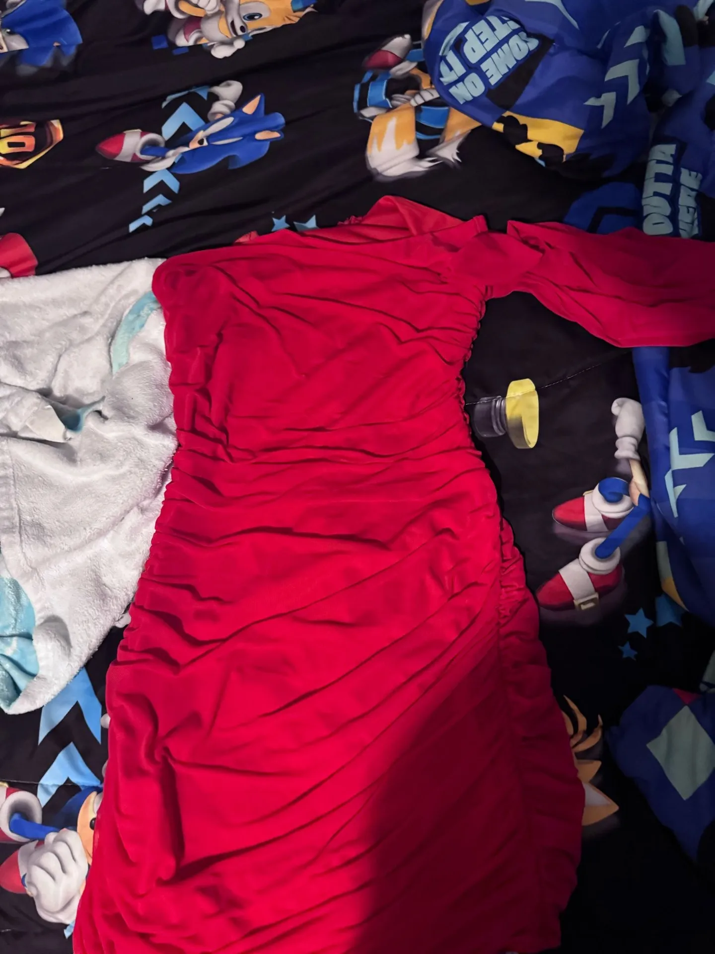 dress Red Size L - Image 4