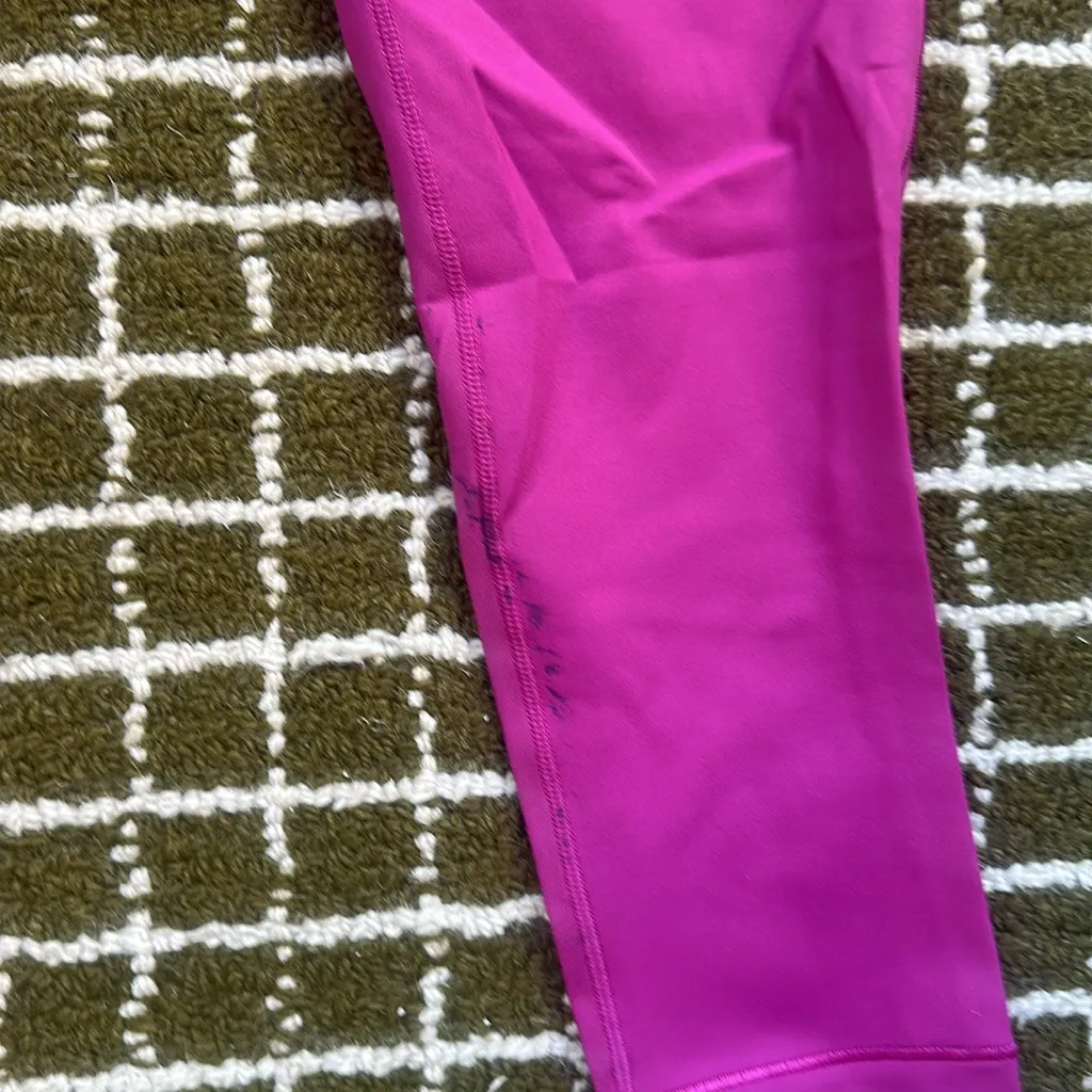 CALIA Pomegranate Punch POWER SCULPT Leggings Pink Size L - Image 8