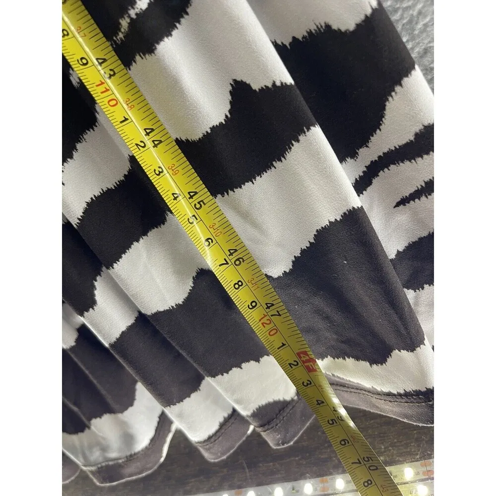 MK Michael Kors Women's Maxi Dress Sleeveless Keyhole Halter Size Small Tiered - Image 8