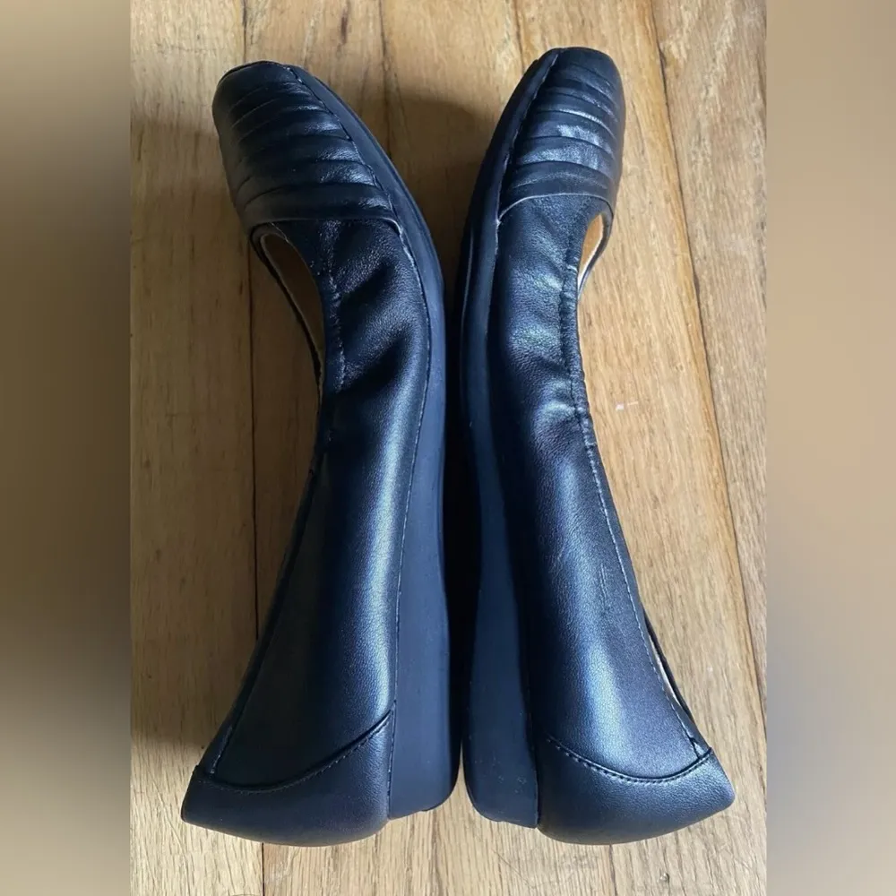 Naturalizer N5 Comfort Ballet Shoes Flats Sz 8N Virgo Black Leather Slip On - Image 7