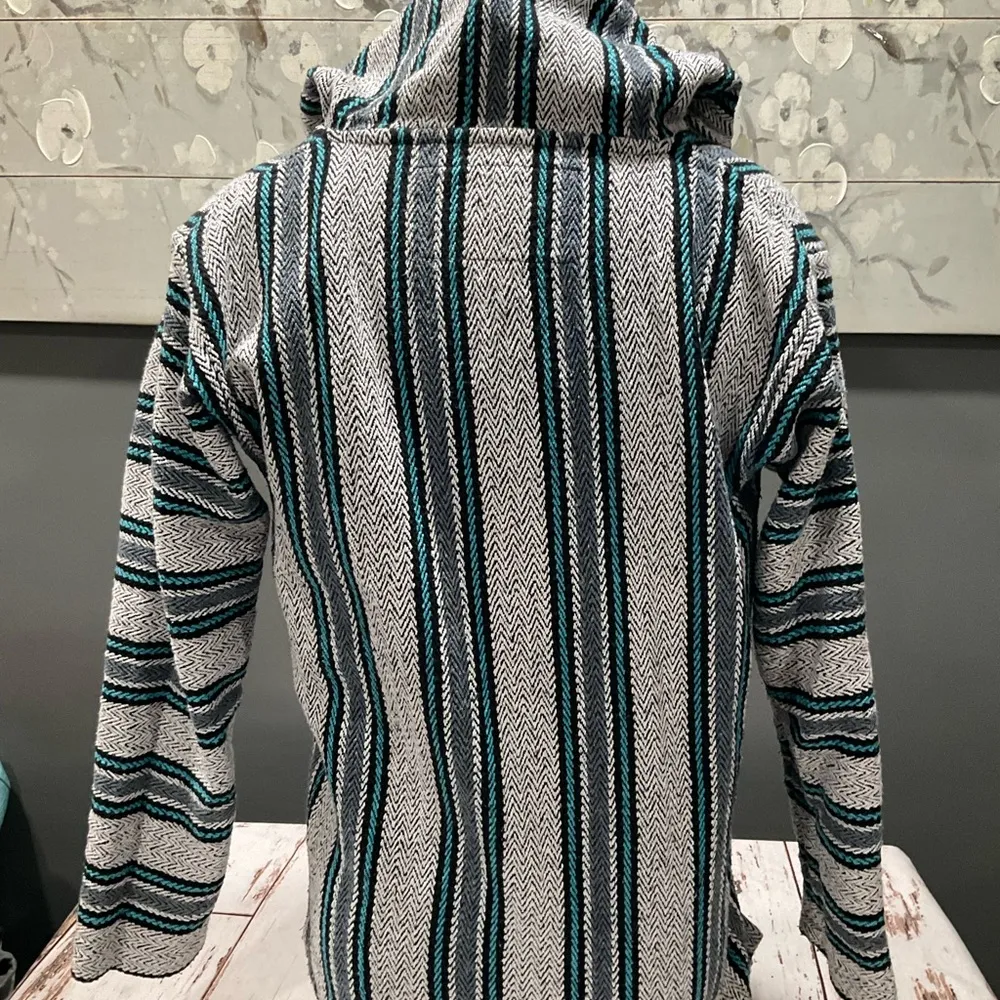 MIGUEL GERARDO PONCHO HOODIE Size XL - Image 3