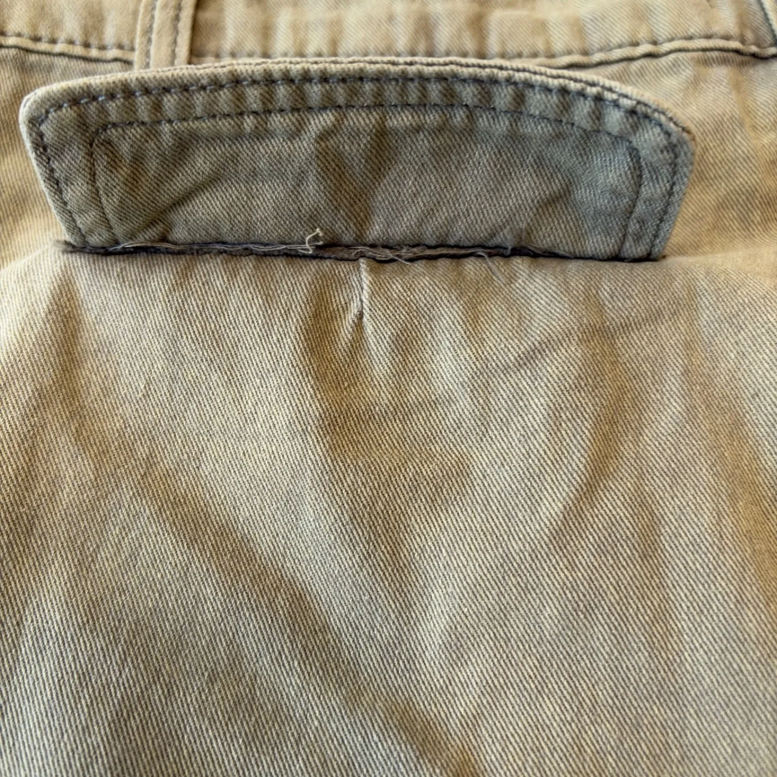 POL Womens Pocket Detail Shorts‎  Cotton Large Army Green Casual Comfy High Rise - Image 3