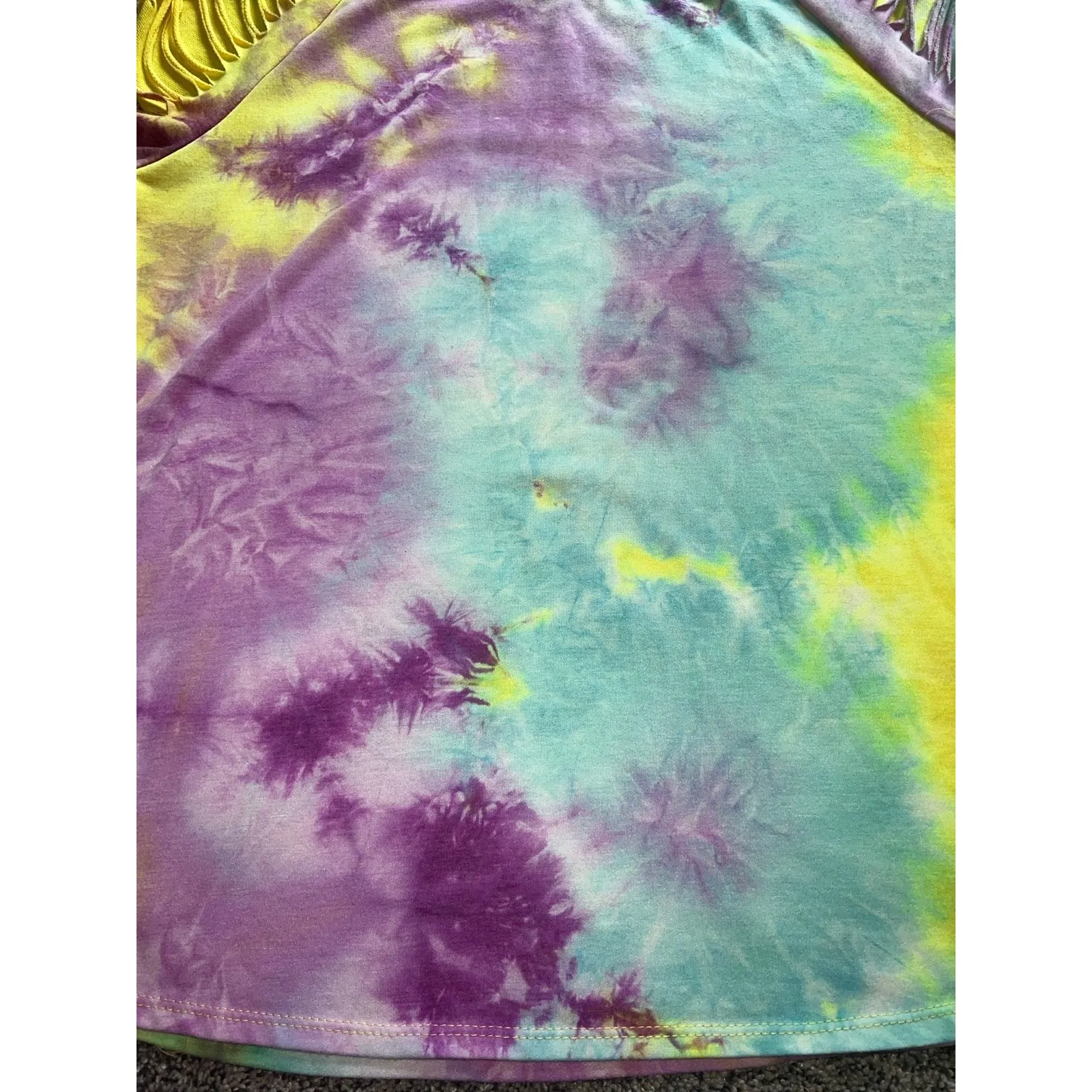 White Birch Women's Tie Dye Short sleeve shirt size‎ XL - Image 2