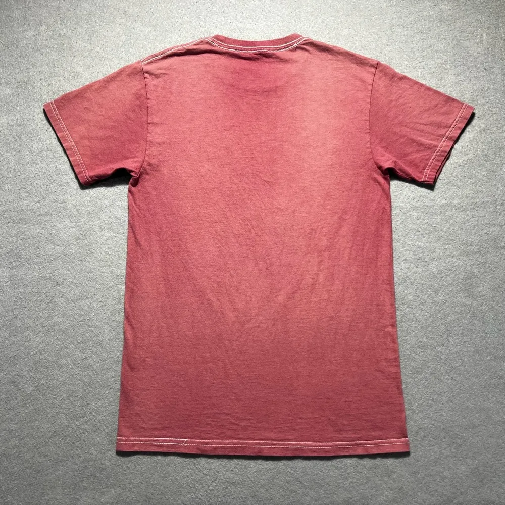 Def Leppard T-Shirt Small Pink Classic Rock 80s Retro Band Tee Cotton - Image 5