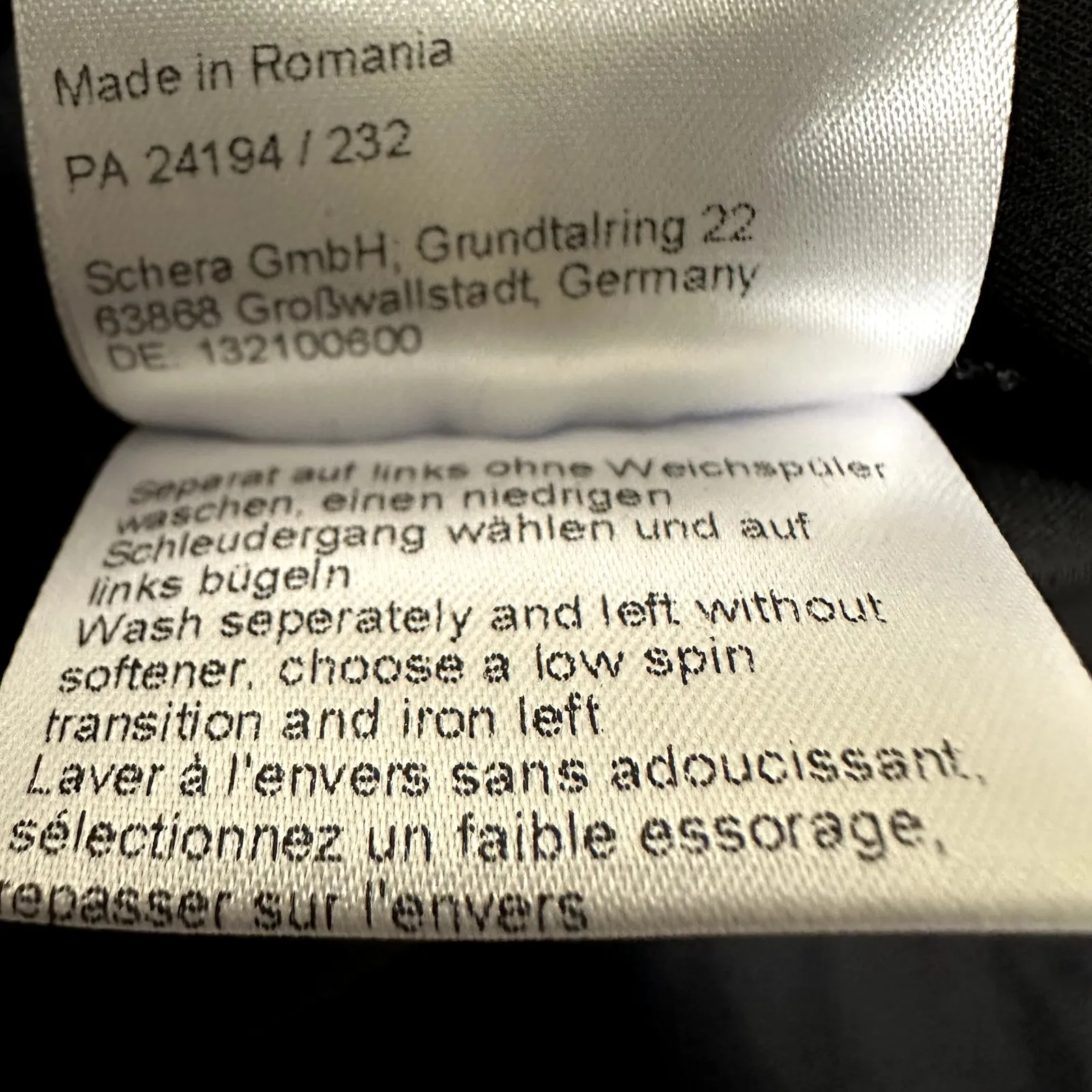 Raffaello Rossi Penny Techno Cotton Superstretch Leggings Mid Rise Black 36 6 S - Image 6