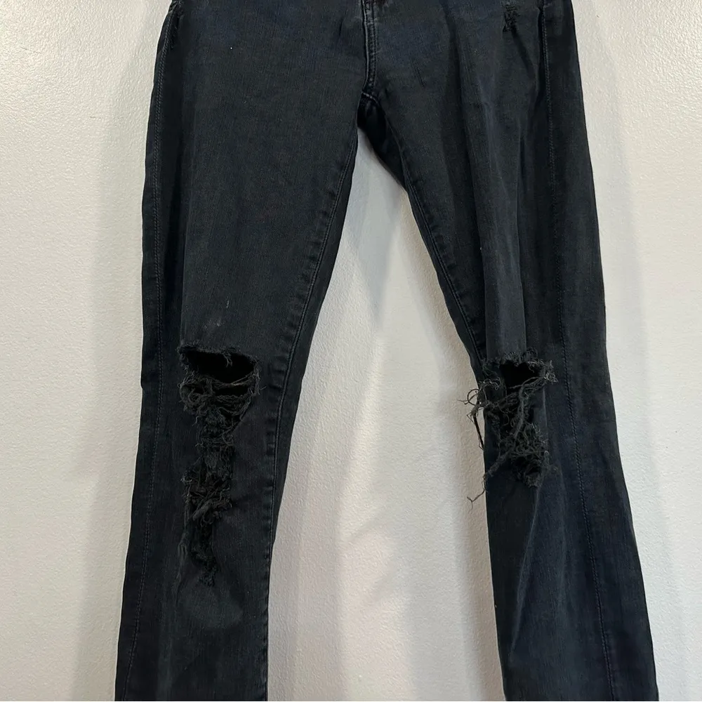 AGOLDE Sophie Hi Rise Skinny in Ruthless Black Size 25 - Image 8