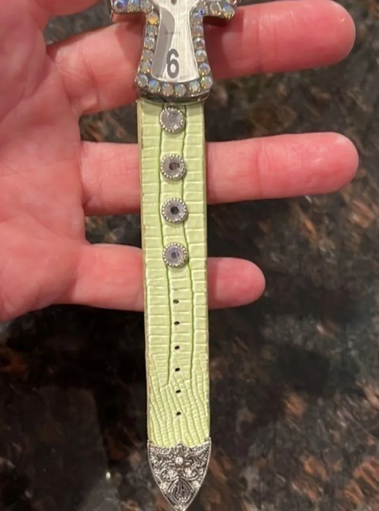 Geneva western rhinestone watch - Image 4