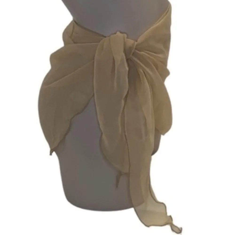 Zuliana Beige Sarong Skirt. Made in USA. New With Tags Tan Size undefined - Image 2
