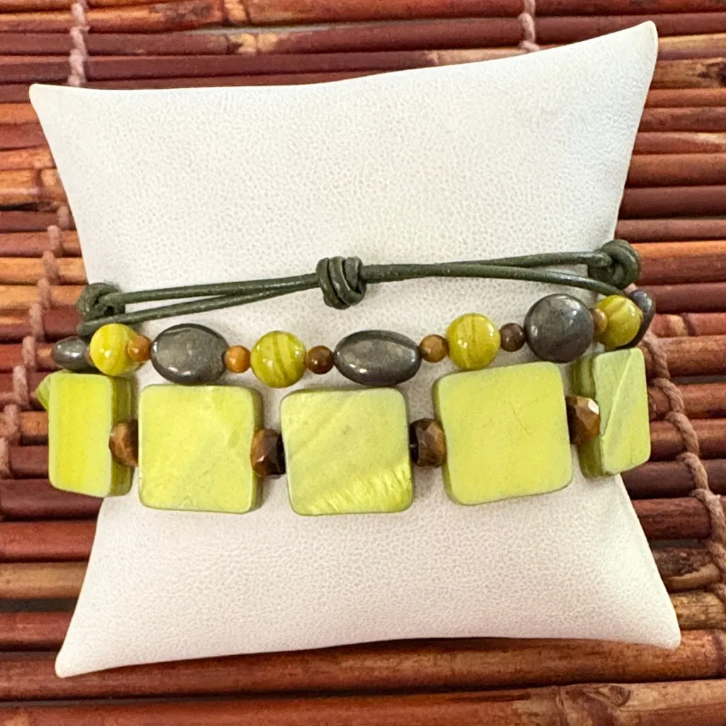 Silpada Yellow Multi-Strand Bracelet - Image 3