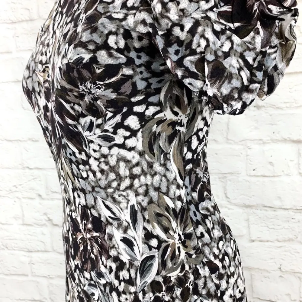 Dolan Moira Bias Midi Dress Size L Petite $138 - Image 5