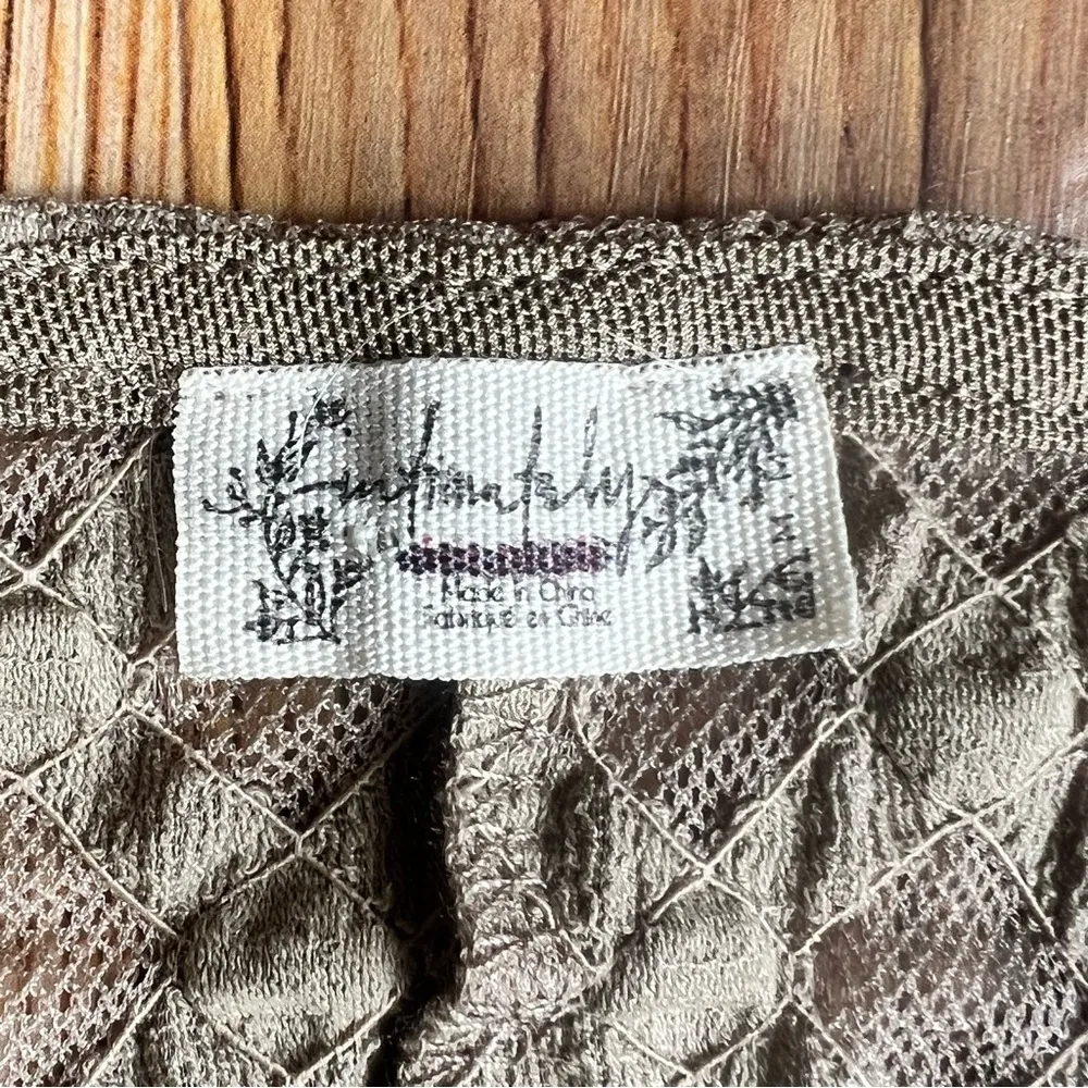 Free People Intimately Lace Baby Tee Keep It Simple Women's Top Size M #C24109 - Image 5