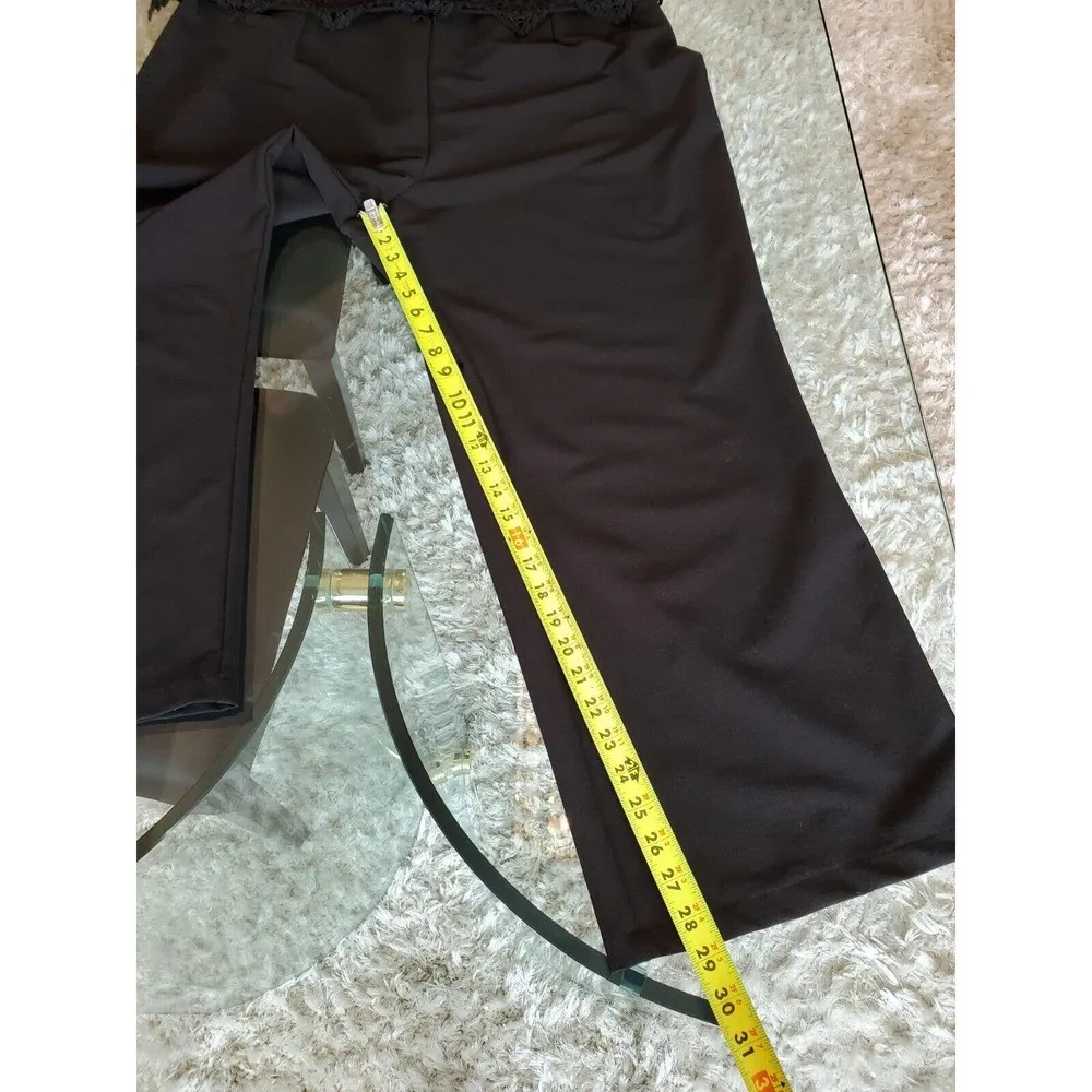 Joanna Hope Women's Black Polyester Round Neck Sleeveless Elegant Jumpsuit 20 Size undefined - Image 12