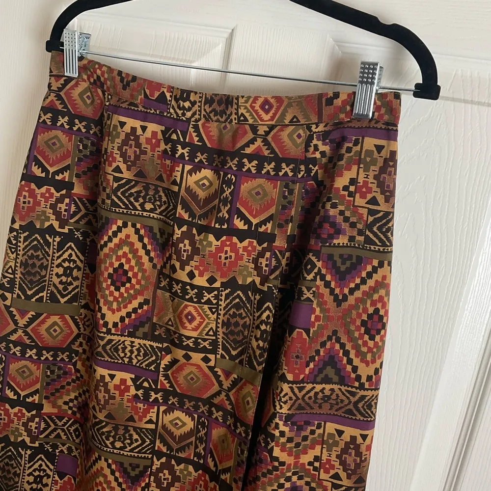 Stonebridge Petites Geometric Patterned Skirt - Image 2