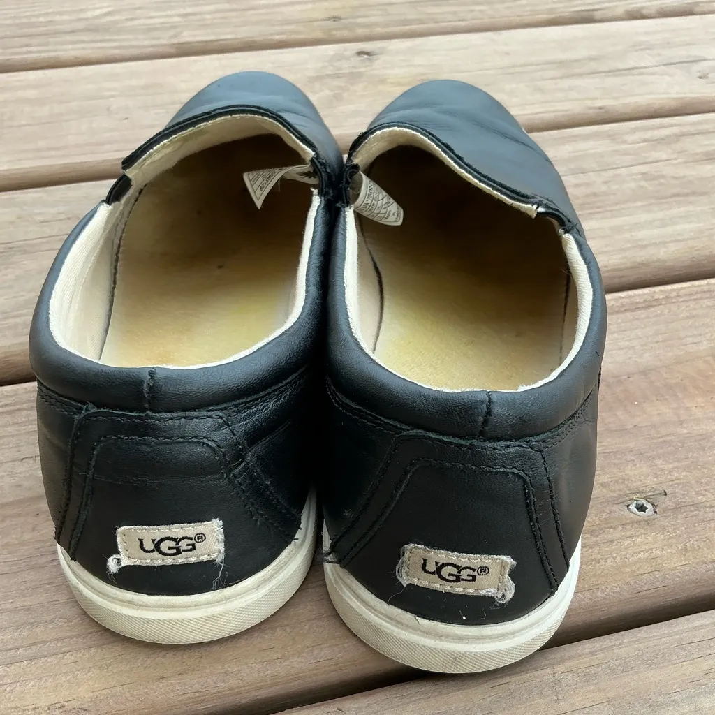 Women’s UGG leather loafers🖤🖤 - Image 6