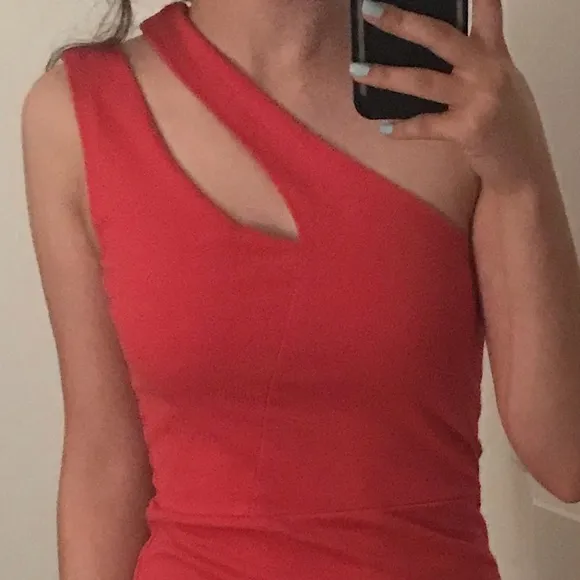 ASOS Asymmetrical Cutout Dress - Image 2