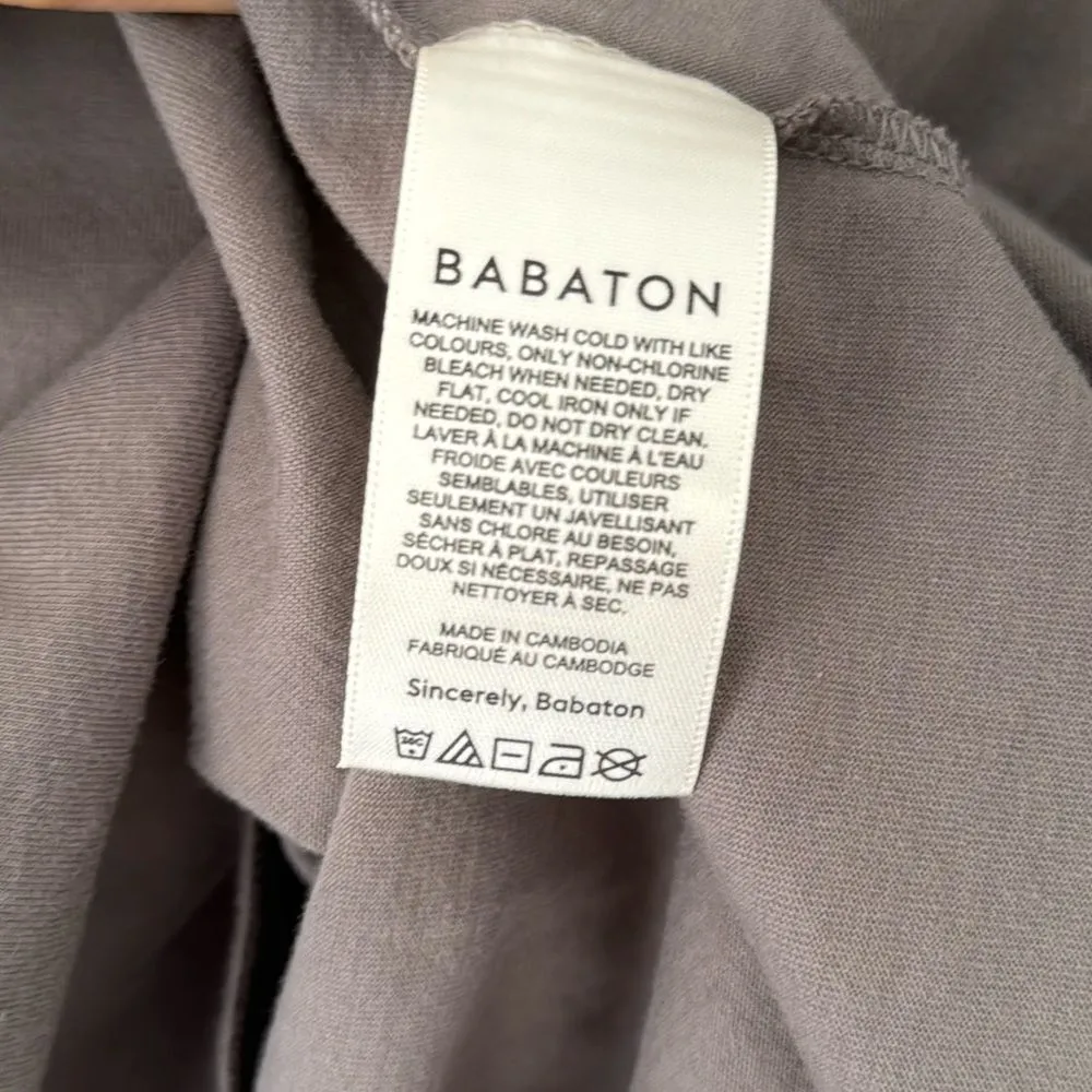 Aritzia Babaton Shoulder Pad Tank - Grey - Image 5