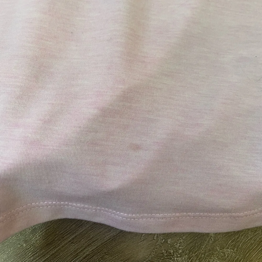 Gap Fit Long Sleeve Drapey Activewear Top Crossover Back Primrose Pink ~ Size XL - Image 11