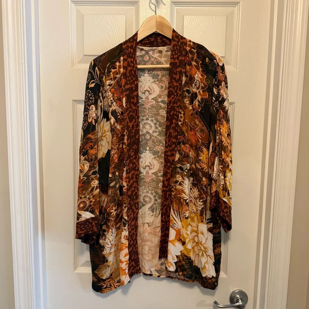 NWOT Soft Surroundings Ariah Kimono Cardigan L/XL Sized - Image 2