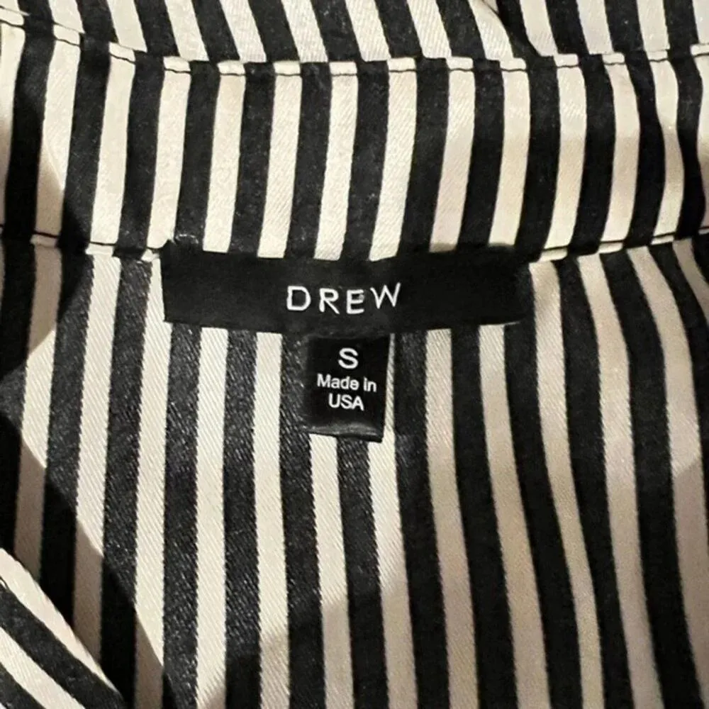 DREW Wrap‎ Striped Blouse Size S - Image 8