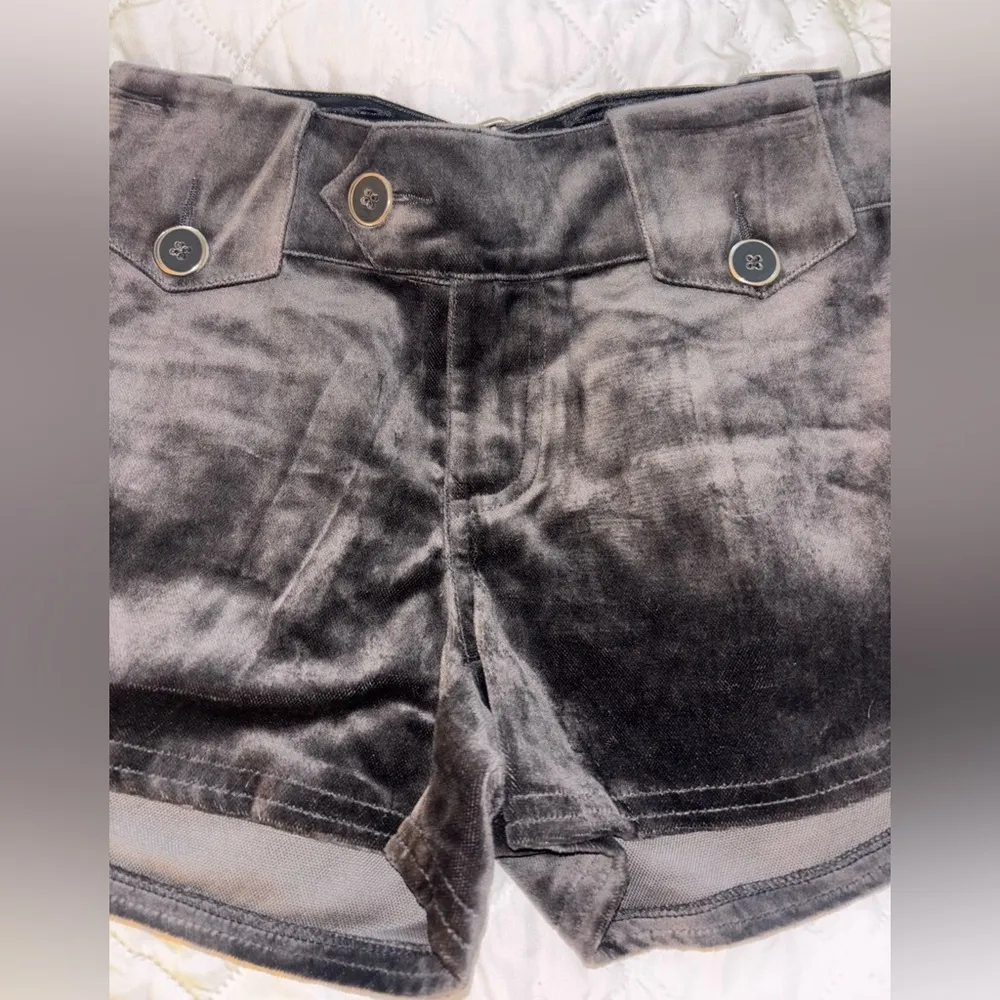 LaRok Velvet Brown Women’s Shorts - Image 3