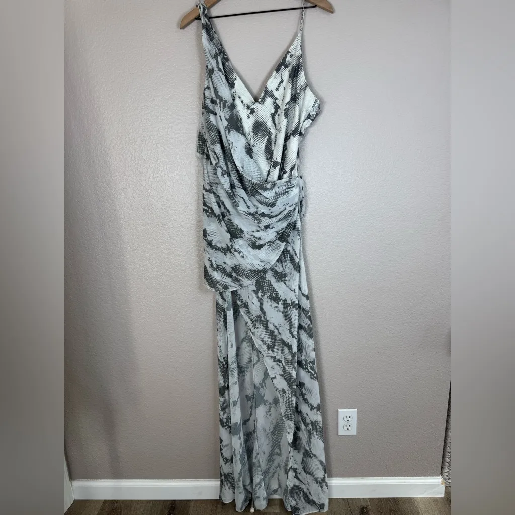NBD Lena Dress in Cersei Snake Print size XL NEW Revolve $259 - Image 5