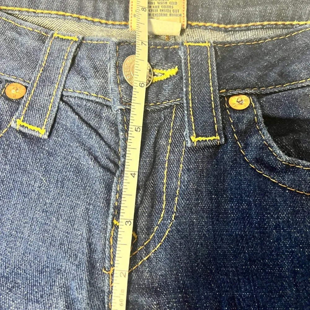 True Religion Vintage Low Rise Jeans Size 29 - Image 3