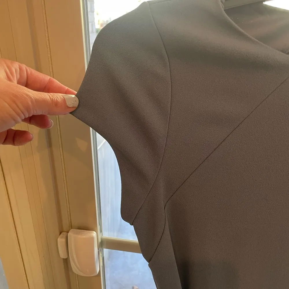 Express Baby Blue Belted Dress, Size Small - Image 5