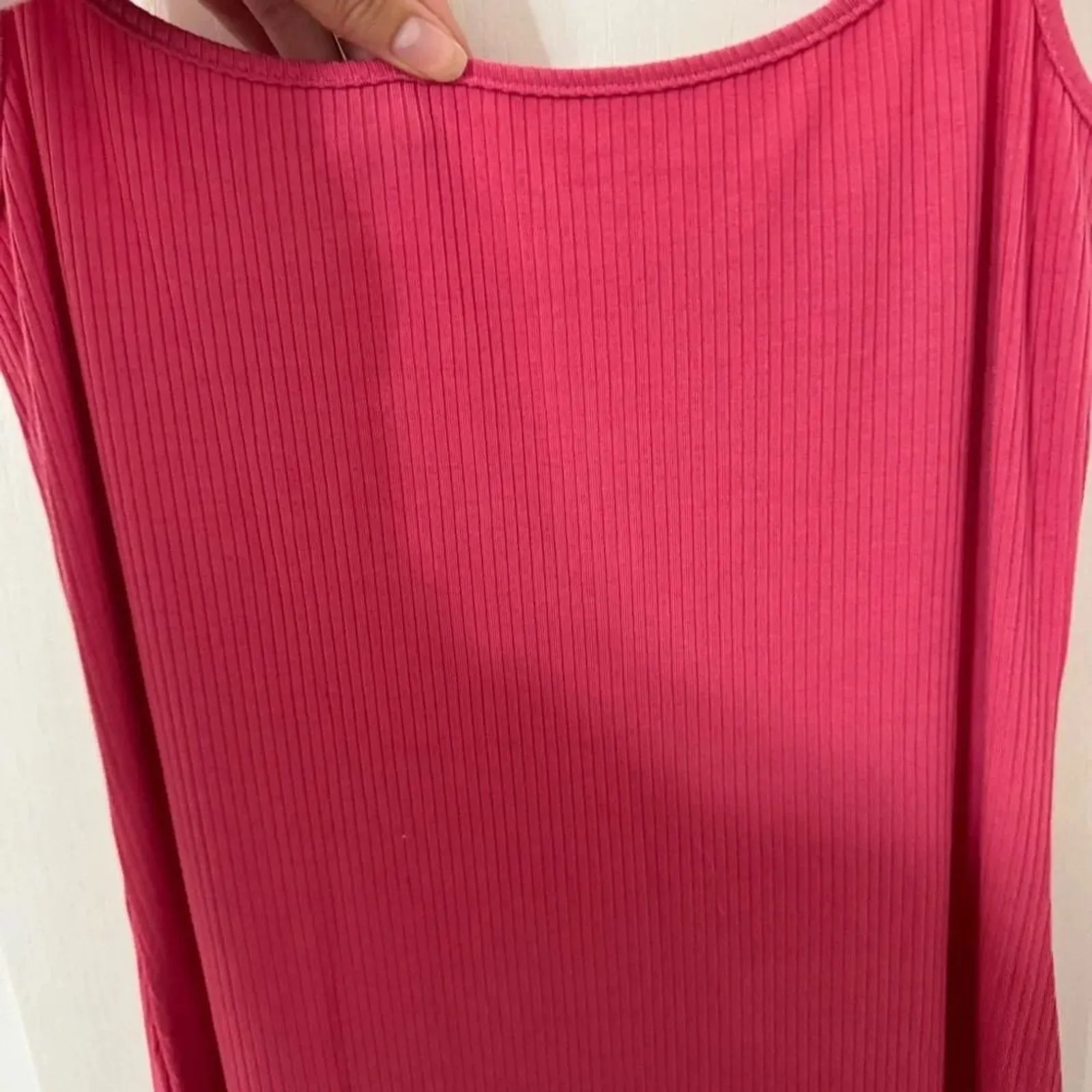 Reformation Cosmo Rib Knit Maxi Dress Slim Fit Glam Snapdragon - Image 9