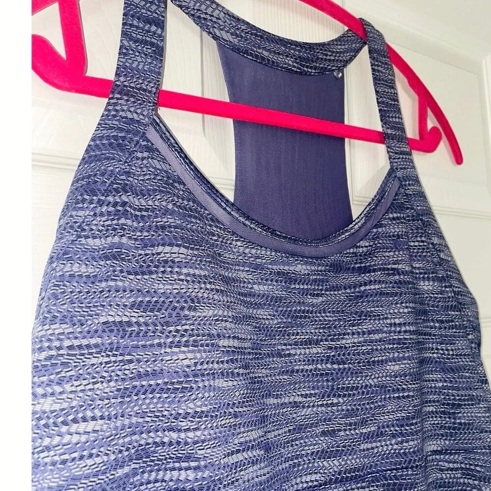 MPG Mondetta Sporty Tank Dress Shades of Purple Padded Tank A - Image 3