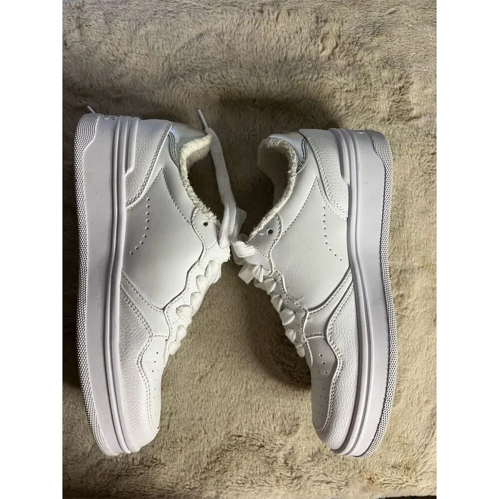 GUESS Women's Sybela White Slip-On Sneakers Size 6.5 Casual Flats - Image 10