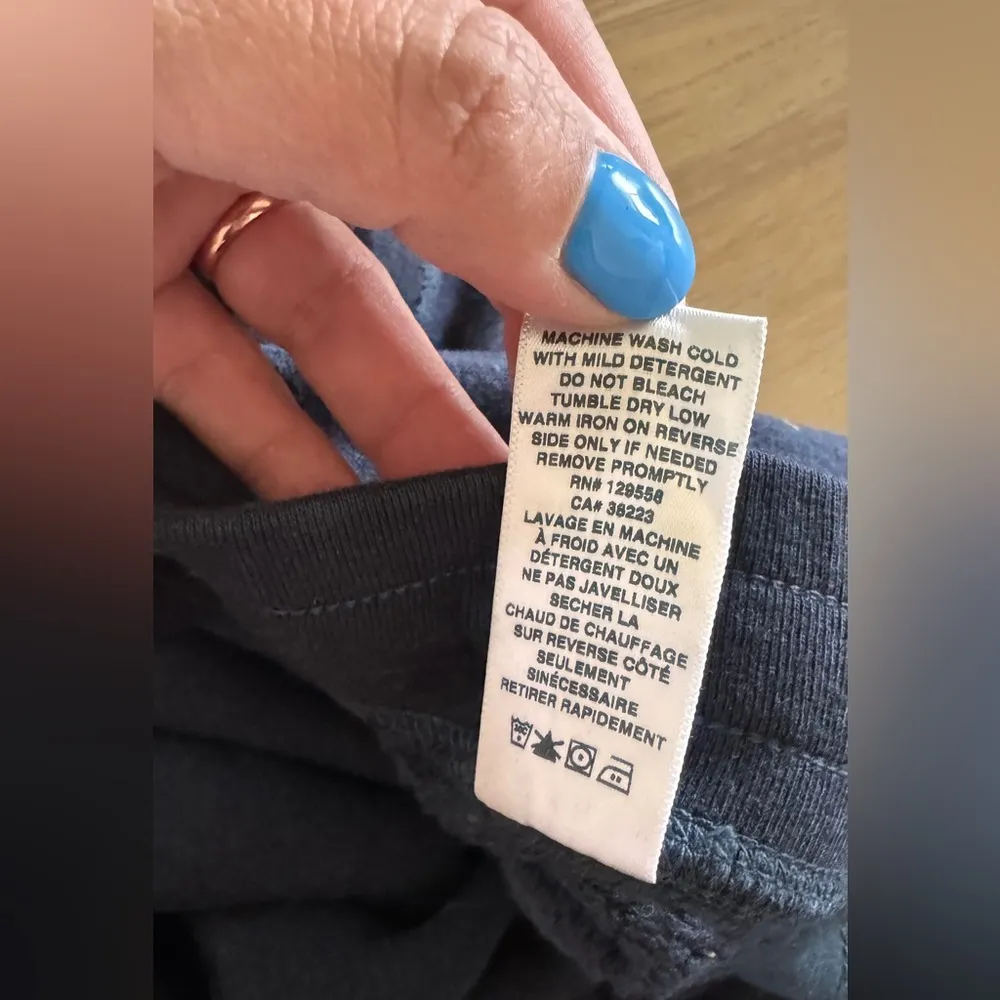 Sol Angeles Three Row Jogger sweatpants blue size medium - Image 6