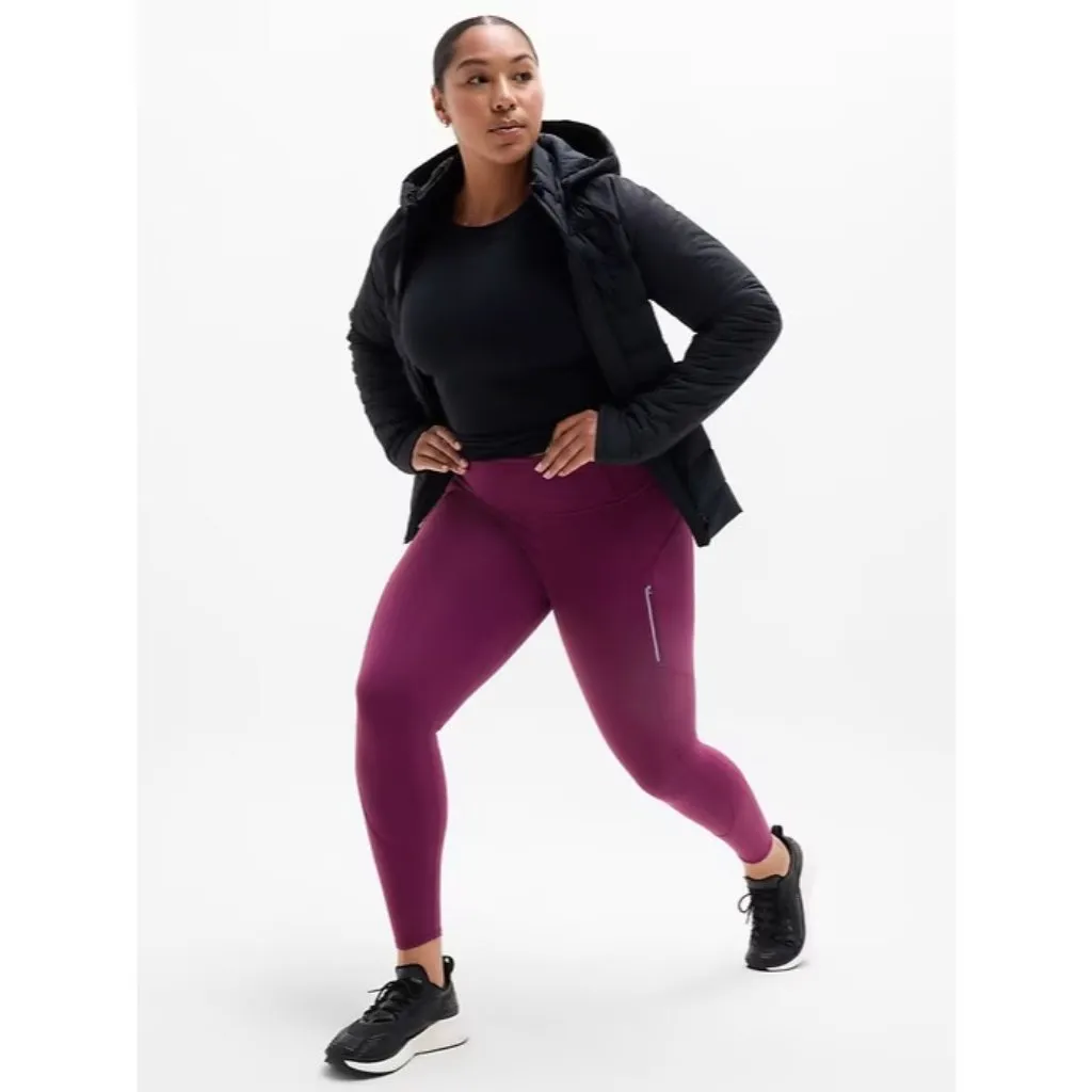 New Athleta XS Tall Rainier High Rise Legging Plum Purple X-Small Tall - Image 6