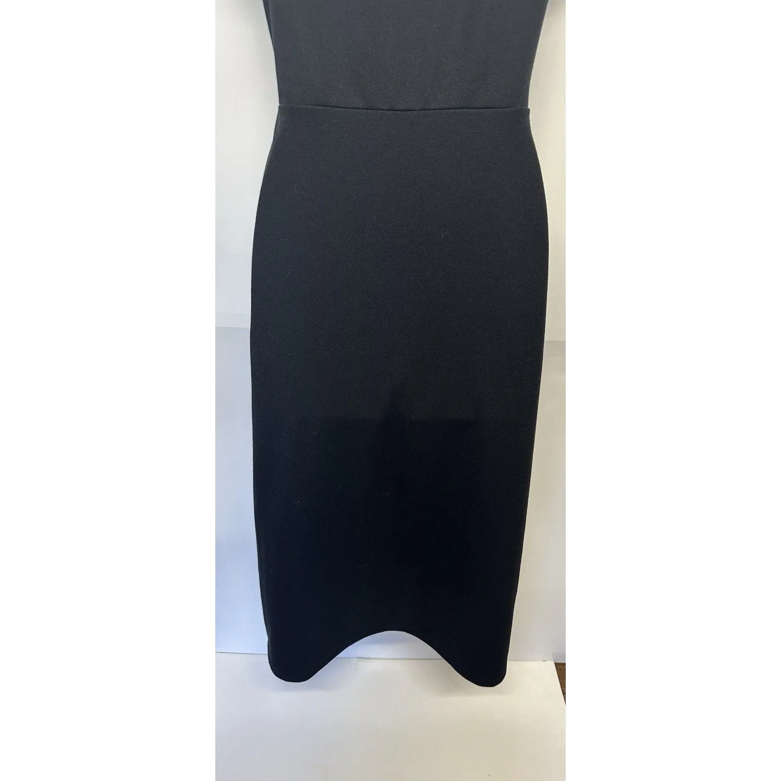 Leith Black Tank A-Line Dress Women’s M Scoop Neck Sleeveless Casual - Image 6