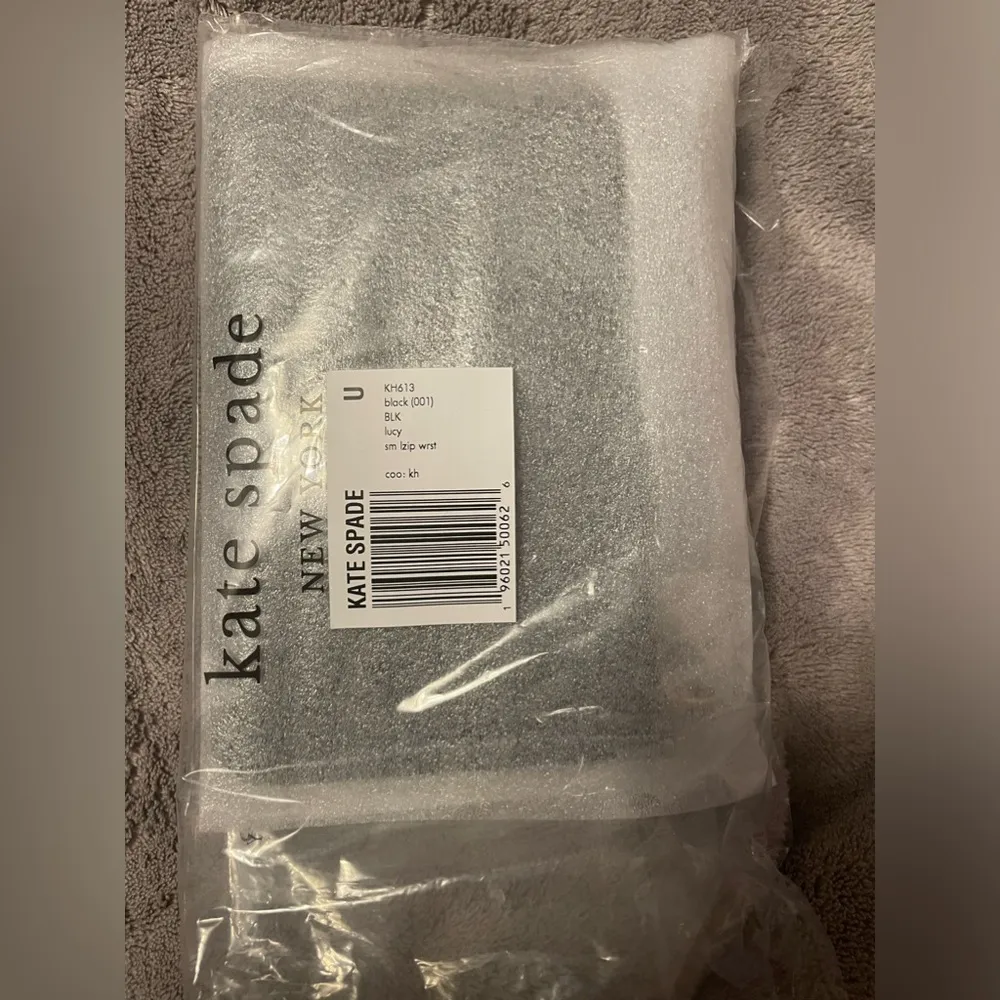 - NWT | Small Black Wristlet - Saffiano Leather - Image 6