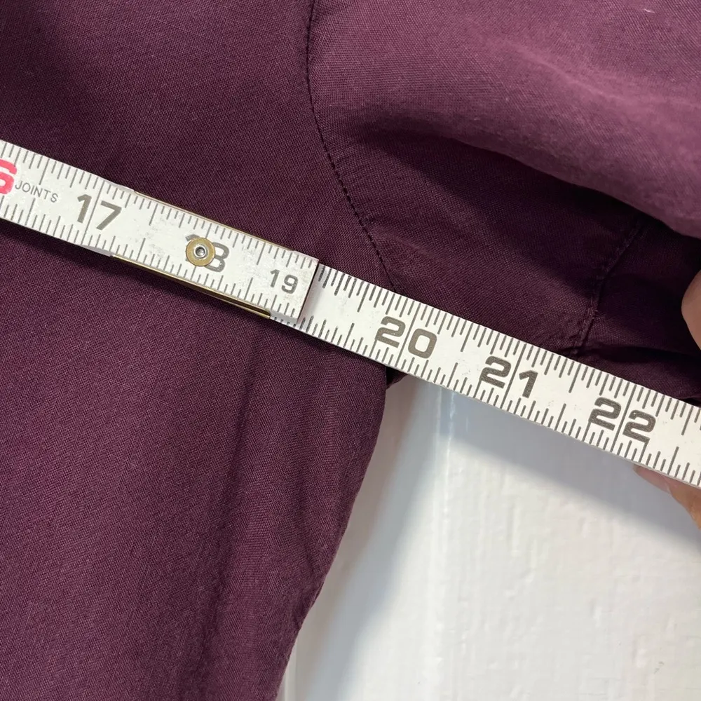 Cloth & Stone Anthropologie Purple Tiffany Tunic Dress size Medium - Image 11