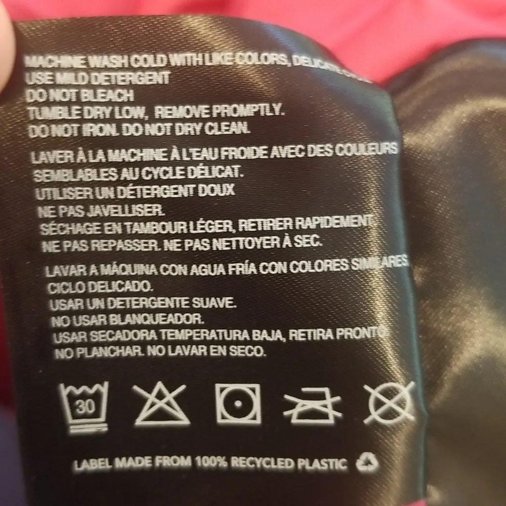 đź’•BERNARDOđź’• Puffer Jacket ~ Orchid Flower Dark Pink XXL 46 NWT - Image 16