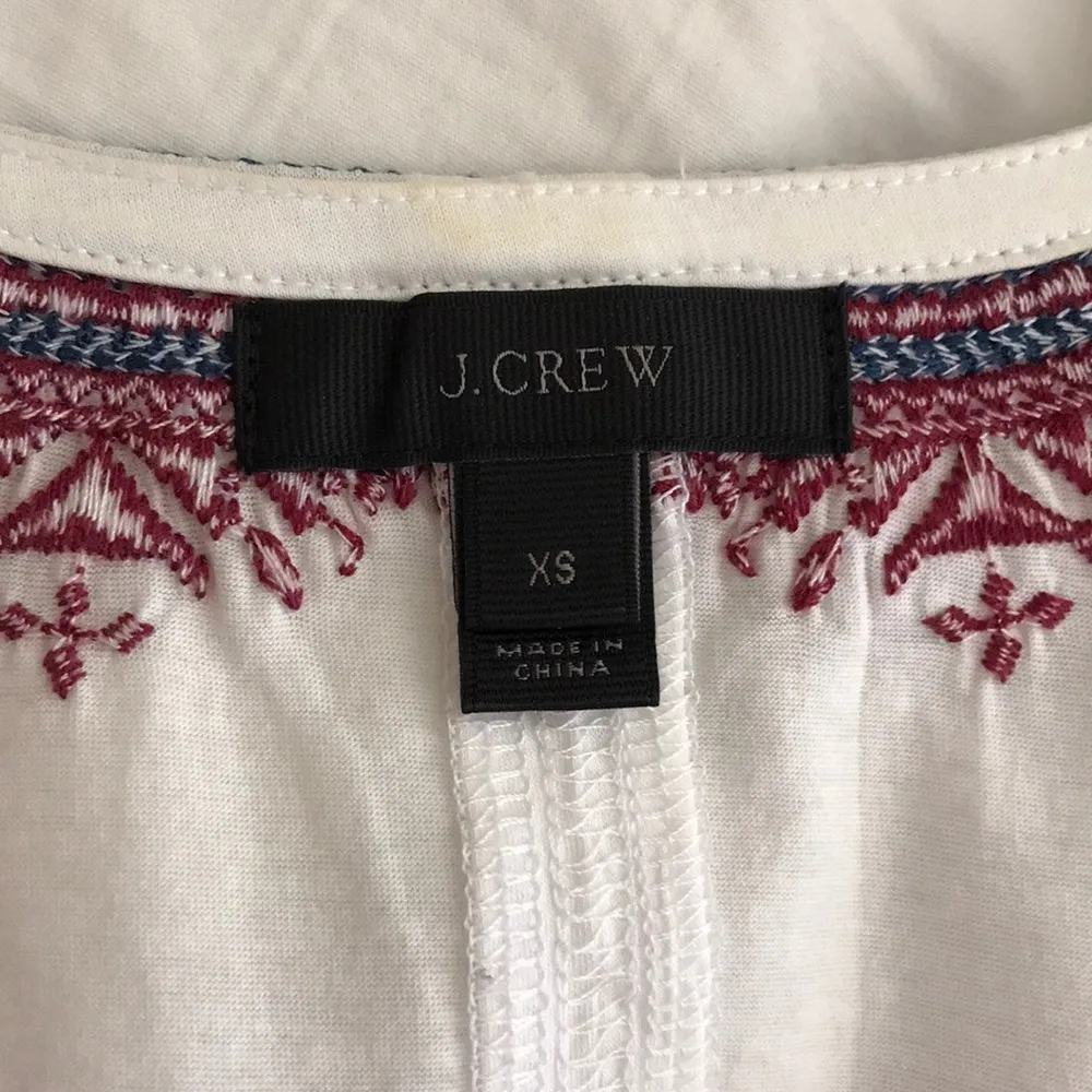 J. Crew Embroidered Tunic T-Shirt - Image 6