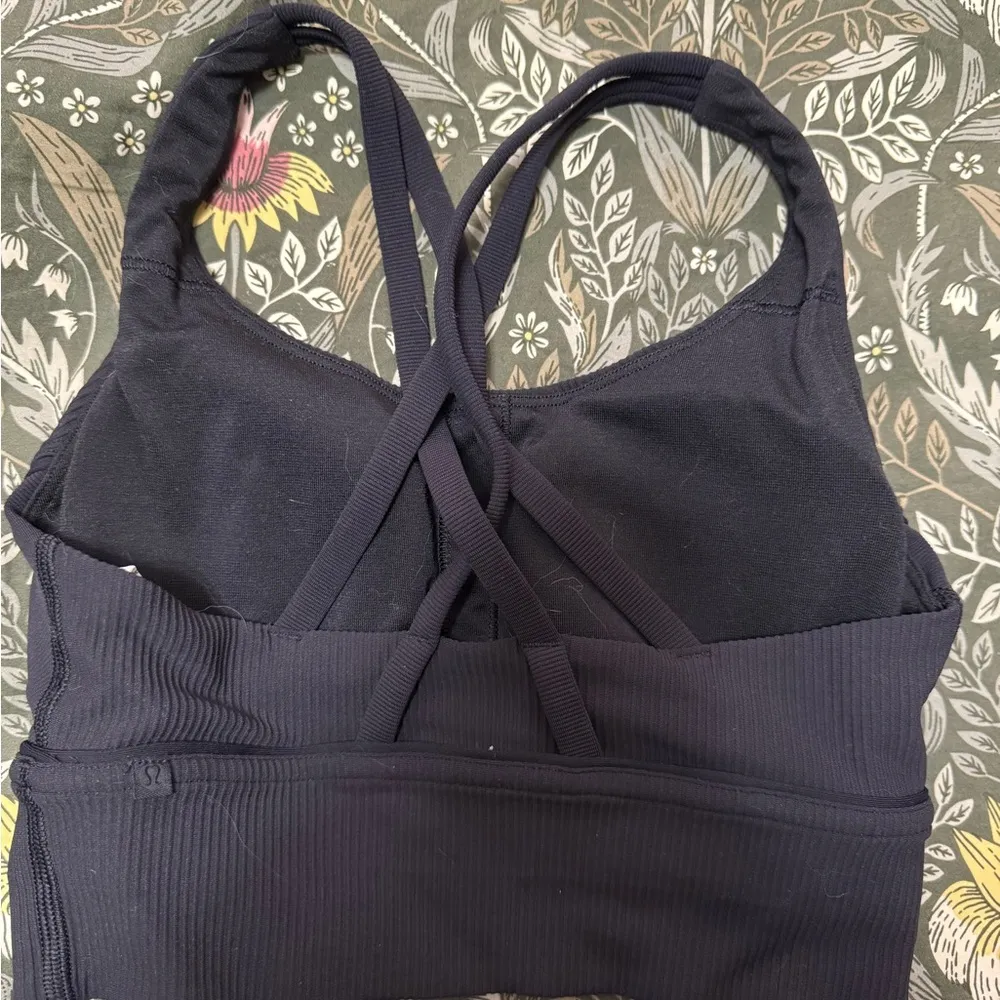 Lululemon Ribbed Sports Bra - Image 2