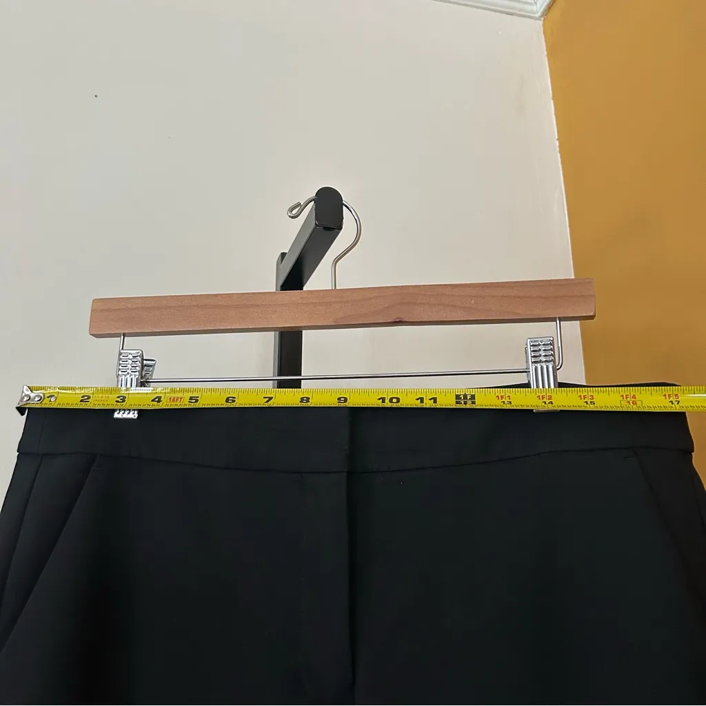 J. Crew Kate Carreman Dress Pants Stretch Black Trousers Career Size 14T - Image 7